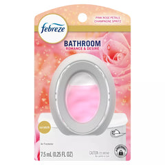 Febreze Bathroom Air Freshener, Romance & Desire, Pink Rose Petals Champagne Spritz