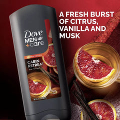 Dove Men+Care Limited Edition Body + Face Wash, Cabin Retreat, 18oz