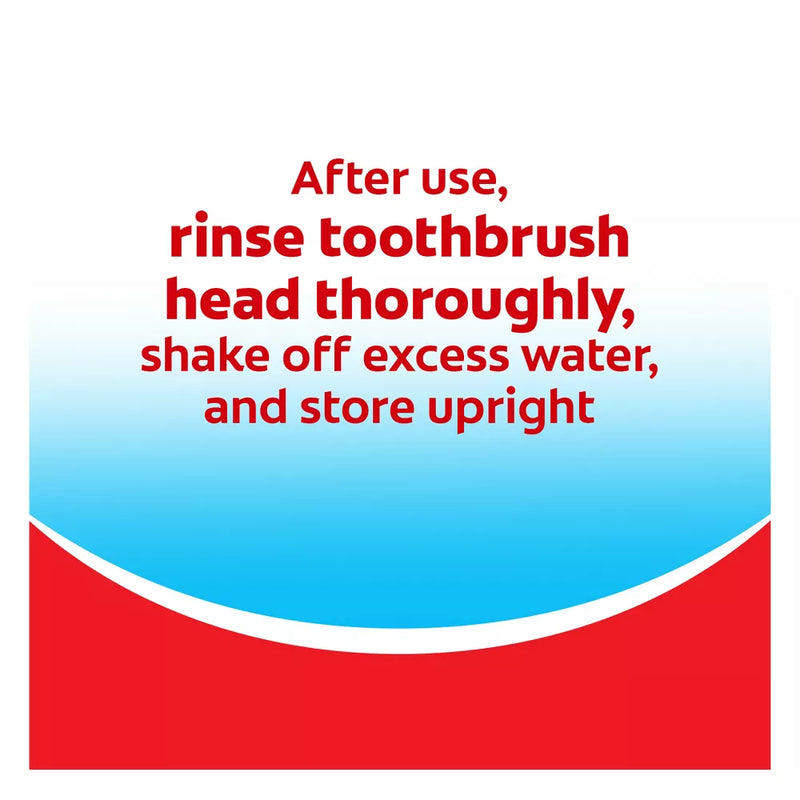 Colgate Extra Clean Toothbrush, Firm Bristles, 6-Pack, Colors May Vary