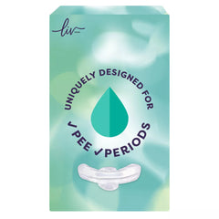 Liv by Kotex Period & Pee Pads, Ultra Thin, Heavy, 24 Count