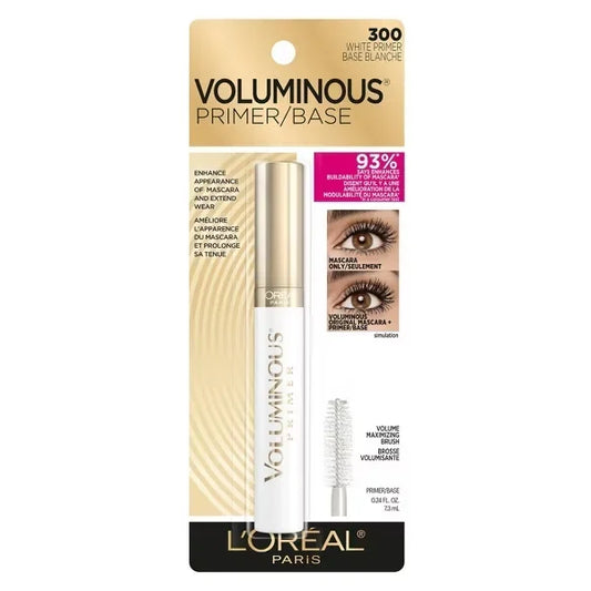 L'Oreal Paris Voluminous Primer Base Mascara, 0.24oz, 300 White -