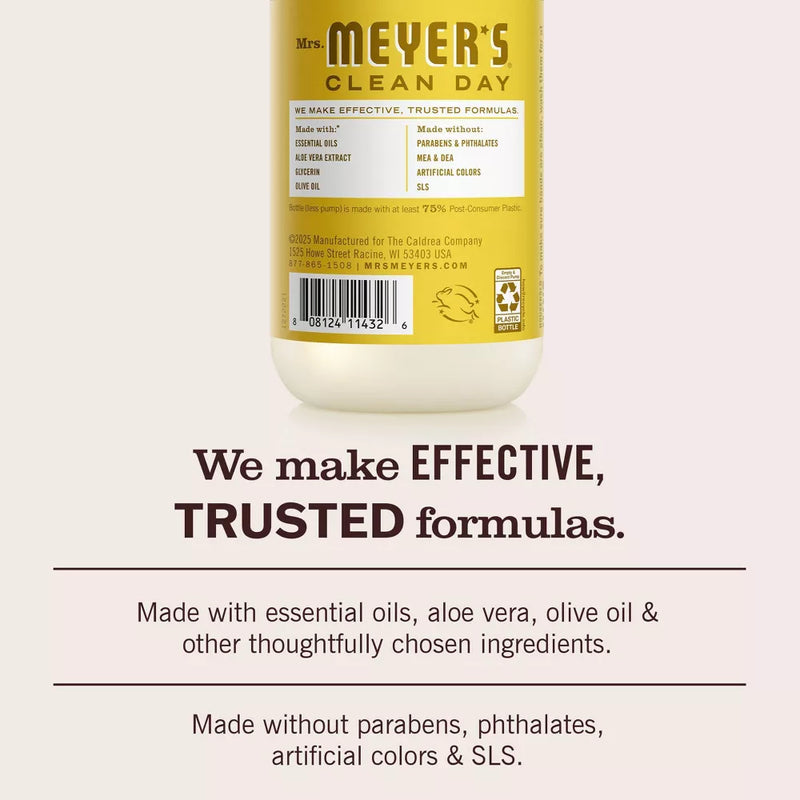 Mrs. Meyers Clean Day Liquid Hand Soap, Daisy, 12.5oz