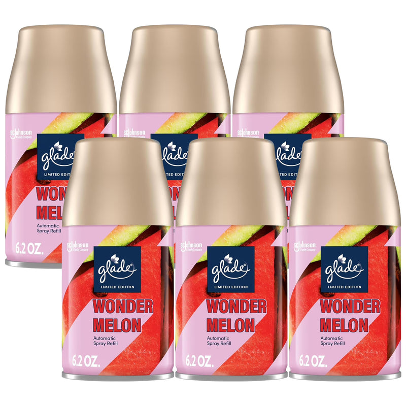 Glade Automatic Spray Refills, Wonder Melon, 6.2oz