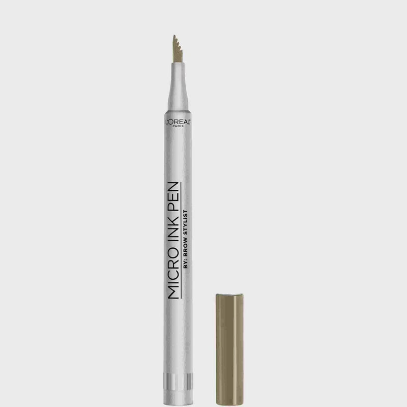 L'Oreal Paris Micro Ink Pen by Brow Stylist with Precision Comb Tip, 630 Blonde
