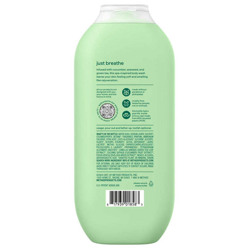 Method Body Wash, Daily Zen, 18oz