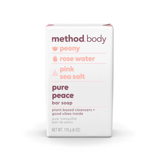 Method Body Pure Peace Bar Soap, 6 Oz -