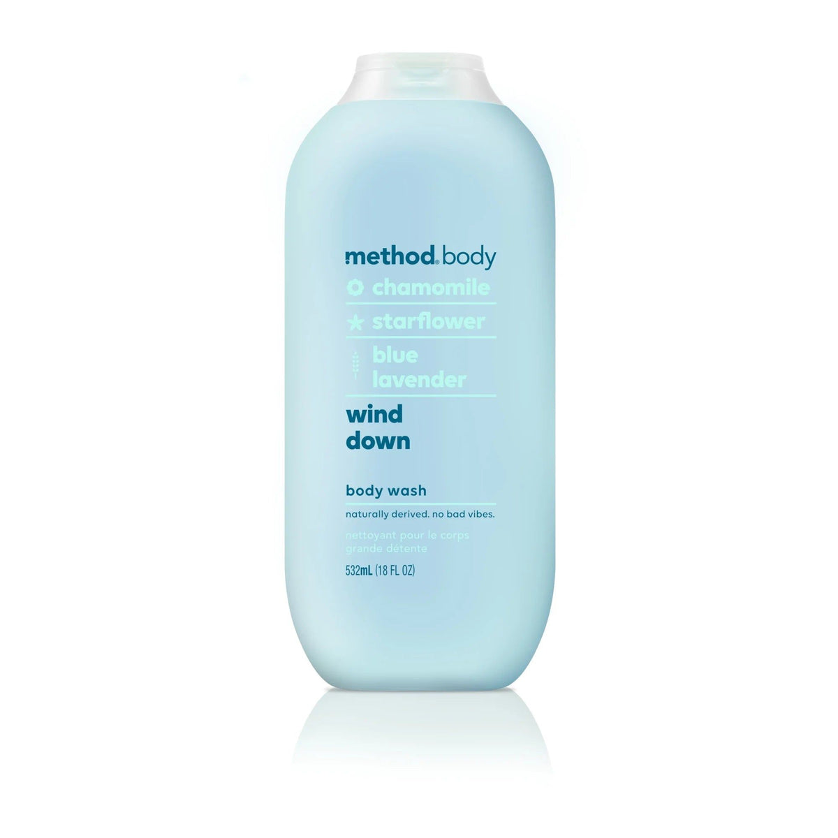 Method Body Paraben & Phthalate Free Body Wash, Wind Down, 18 fl oz -