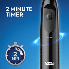 Oral-B Pro 100 Charcoal Infused Bristles Battery Powered Electric Toothbrush