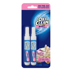 OxiClean Instant Stain Remover Pens, Baby, 0.74oz, 2-Pack