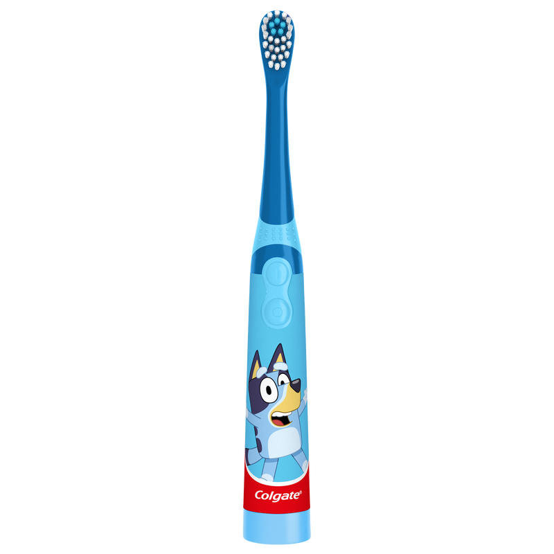 Colgate Kids Battery Powered Toothbrush, Bluey