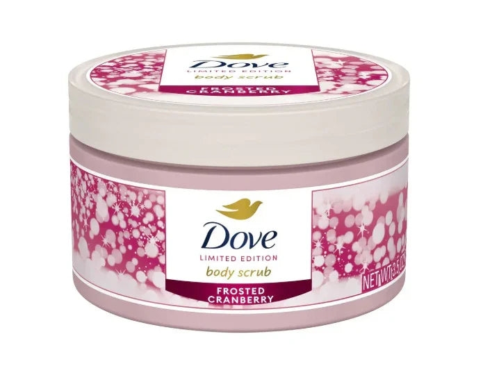 Dove Limited Edition Body Scrub, Frosted Cranberry, 3.5oz -