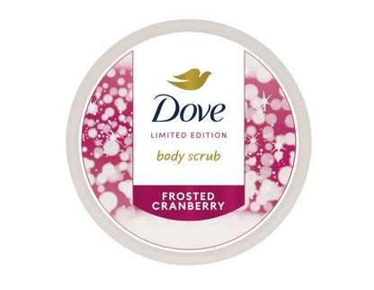 Dove Limited Edition Body Scrub, Frosted Cranberry, 3.5oz -