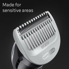 Braun Series 3 Body Groomer Trimmer Kit BG3340, Cordless, Rechargeable + 3 Attachment Combs