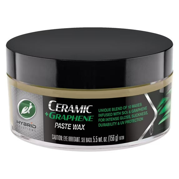 Turtle Wax Hybrid Solutions Ceramic Graphene Paste Wax, 5.5oz