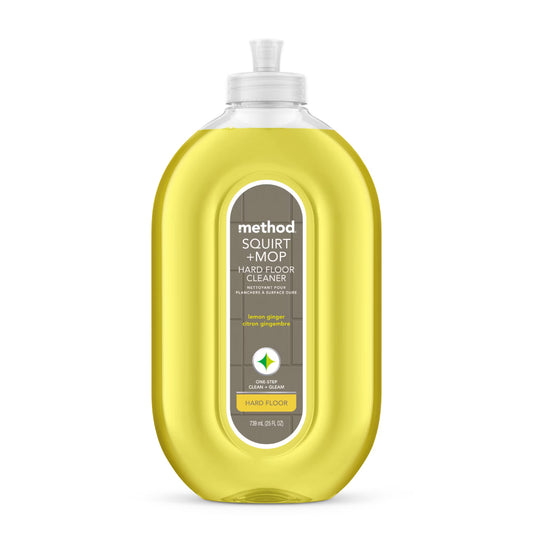 Method Squirt + Mop Floor Cleaner, Lemon Ginger, 25oz -