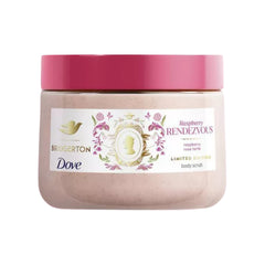 Dove Limited Edition Bridgerton Body Scrub, Raspberry Rendezvous, 15oz