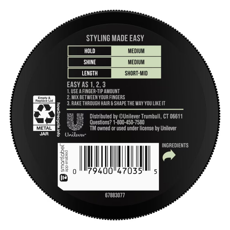 Axe Texturizing Hair Cream, Medium Hold & Shine, 2.64oz