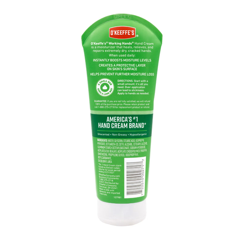 O'Keeffe's Working Hands Cream Tube, 7oz