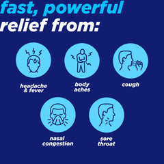 Alka-Seltzer Plus Powerfast Fizz Severe Cold Medicine Effervescent Tablets, 36 Count