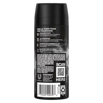 AXE Fine Fragrance Collection Premium Body Spray, Pure Coconut, 4oz -