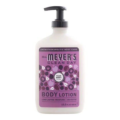 Mrs. Meyer's Clean Day Body Lotion, Plum Berry Scent, 15.5 oz -
