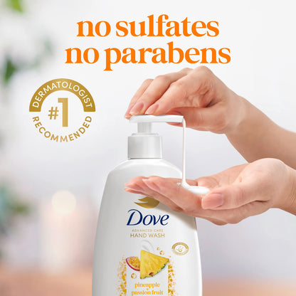 Dove Advanced Care Hand Wash, Pineapple & Passionfruit, 12oz -