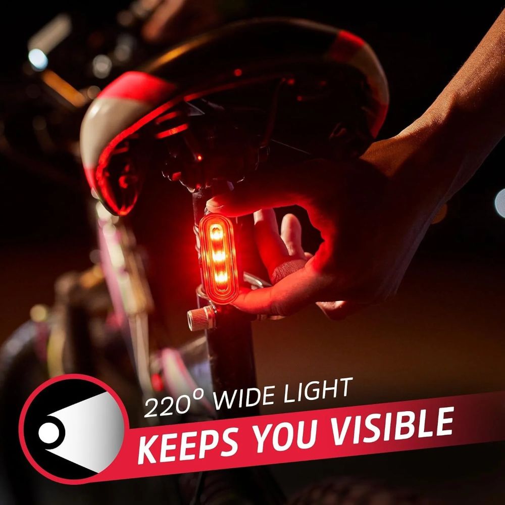 Energizer Bike Light Set, Headlight + Taillight, 130 Lumen, 2 Count -