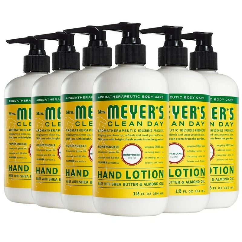Mrs. Meyer's Clean Day Hand Lotion, Honeysuckle, 12 Oz.