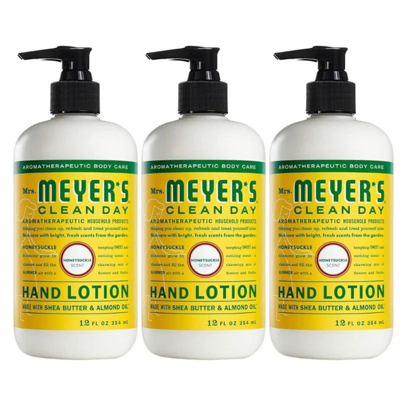 Mrs. Meyer's Clean Day Hand Lotion, Honeysuckle, 12 Oz.