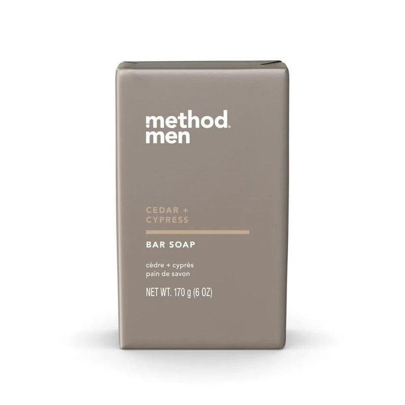 Method Men Stick Deodorant & Bar Soap Set, Cedar + Cypress Scent