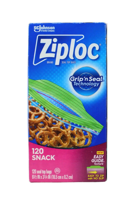 Ziploc Kitchen Essentials Set – Snack, Sandwich & Quart Freezer Bags