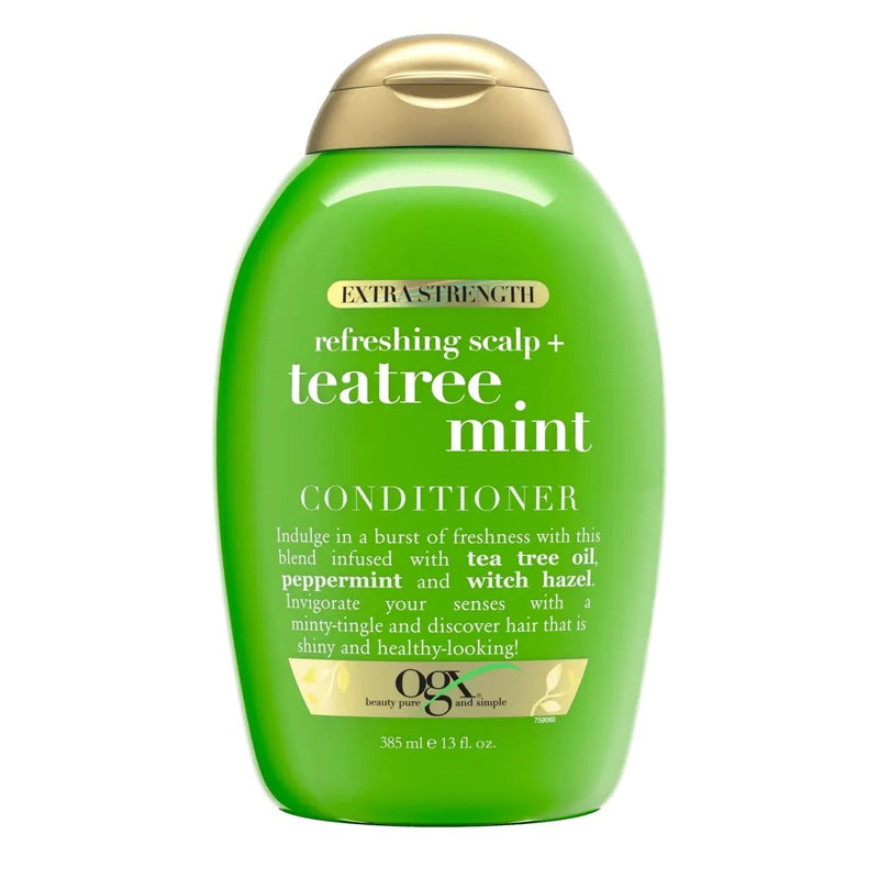OGX Extra Strength Refreshing Scalp + Conditioner, Teatree Mint, 13 Oz