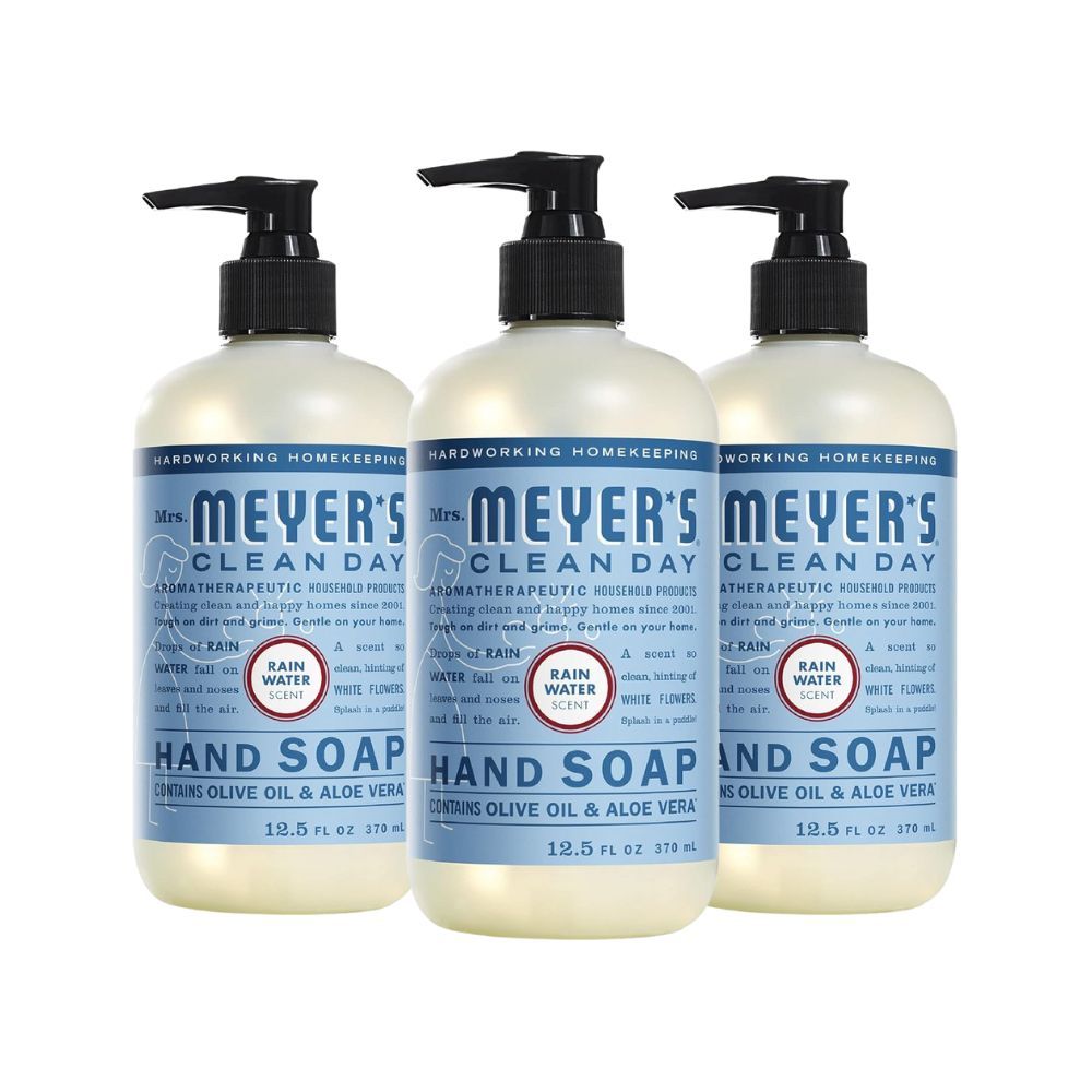 Mrs. Meyer's Clean Day Liquid Hand Soap, Rain Water, 12.5 oz -