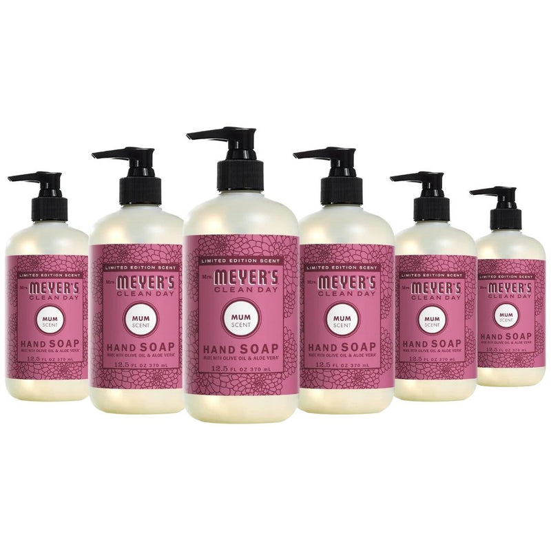 Mrs. Meyers Clean Day Liquid Hand Soap, Mum, 12.5 oz