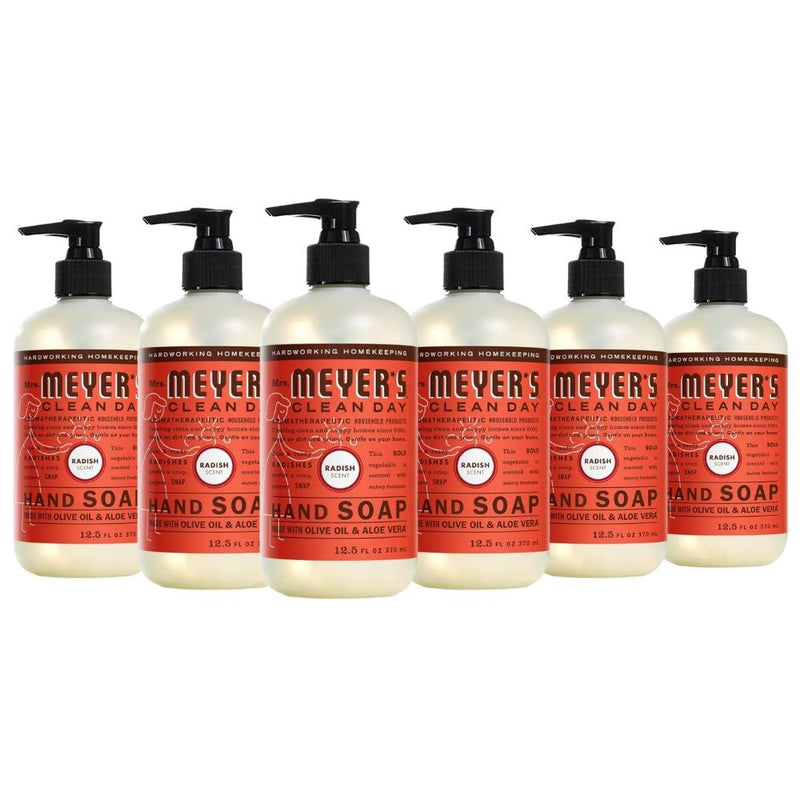Mrs. Meyers Clean Day Liquid Hand Soap, Radish, 12.5 oz
