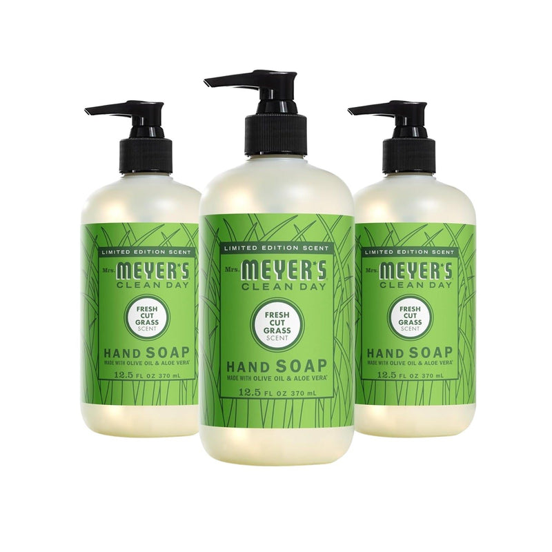Mrs. Meyers Clean Day Liquid Hand Soap, Fresh Cut Grass, 12.5 oz