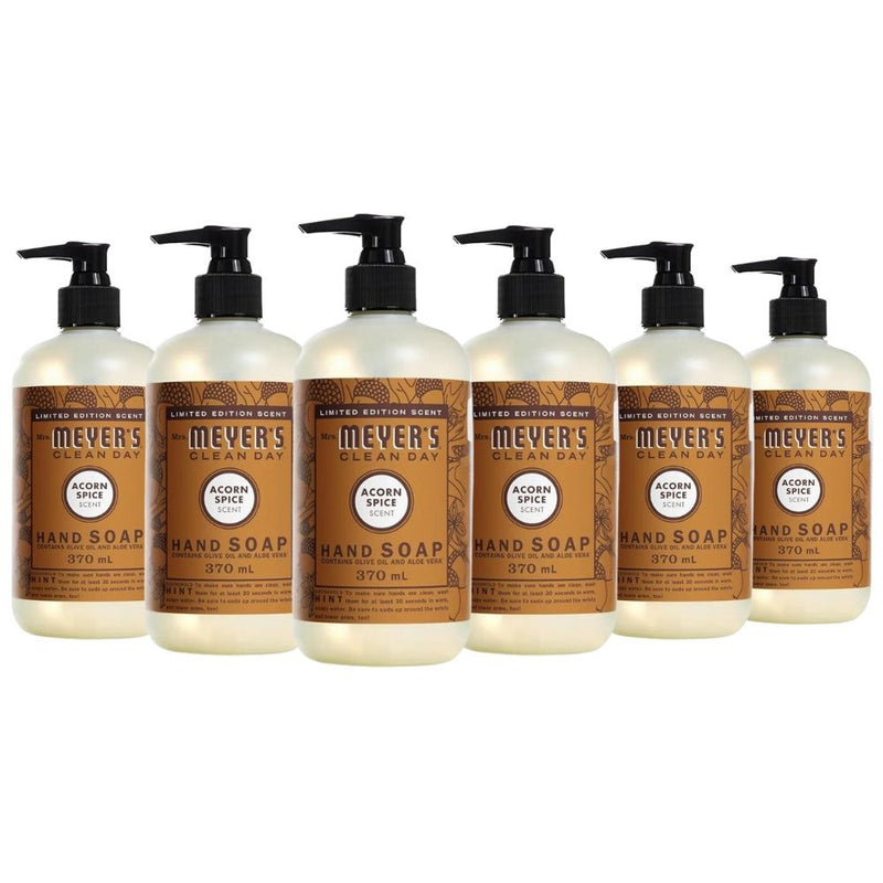 Mrs. Meyers Clean Day Liquid Hand Soap, Acorn Spice, 12.5 oz
