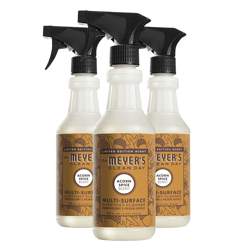 Mrs. Meyer's Limited Edition Multi-Surface Everyday Cleaner Spray, Acorn Spice, 16 Fl oz