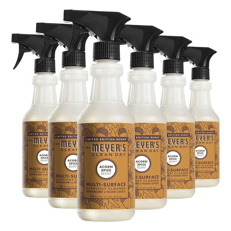 Mrs. Meyer's Limited Edition Multi-Surface Everyday Cleaner Spray, Acorn Spice, 16 Fl oz