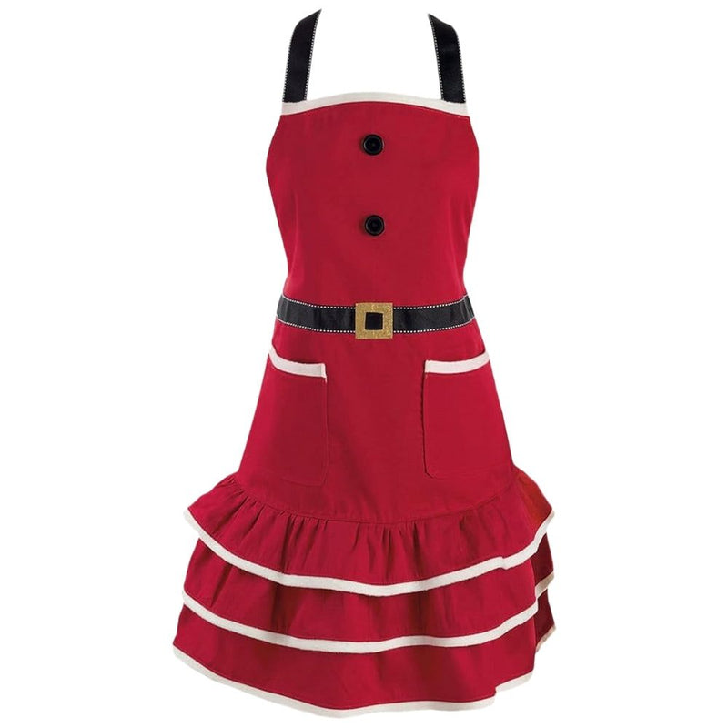 Mrs. Claus Christmas Kitchen Apron