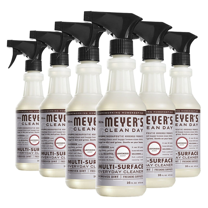 Mrs. Meyer's Multi-Surface Everyday Cleaner Spray, Lavender, 16 Fl oz