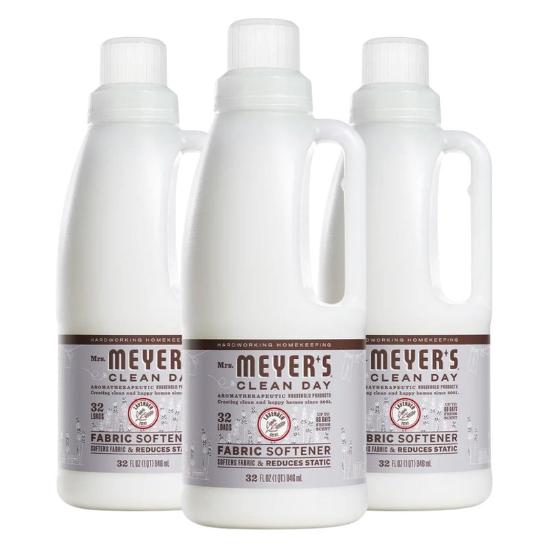 Mrs. Meyer’s Clean Day Liquid Fabric Softener, Lavender Scent, 32 Oz.