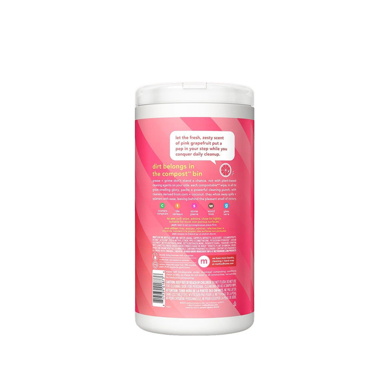 Method All-Purpose Cleaning Wipes Variety Pack, 70 Count – French Lavender, Lime + Sea Salt, Pink Grapefruit