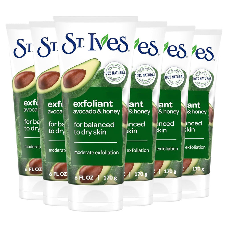 St. Ives Avocado & Honey Exfoliant, 6 Oz