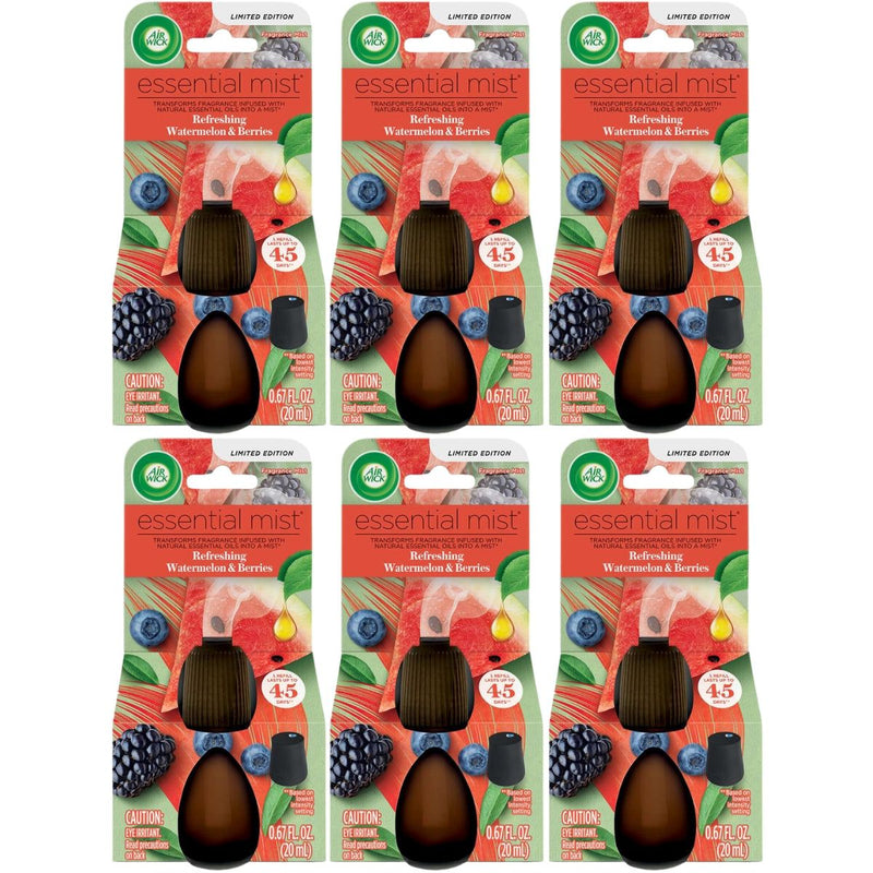 Air Wick Essential Mist Refill, Watermelon & Berries, 0.67oz