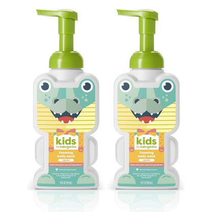 Kids by Babyganics Foaming Body Wash, Cupcake Scent, 14 oz -