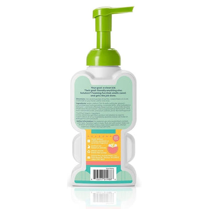 Kids by Babyganics Foaming Body Wash, Cupcake Scent, 14 oz -