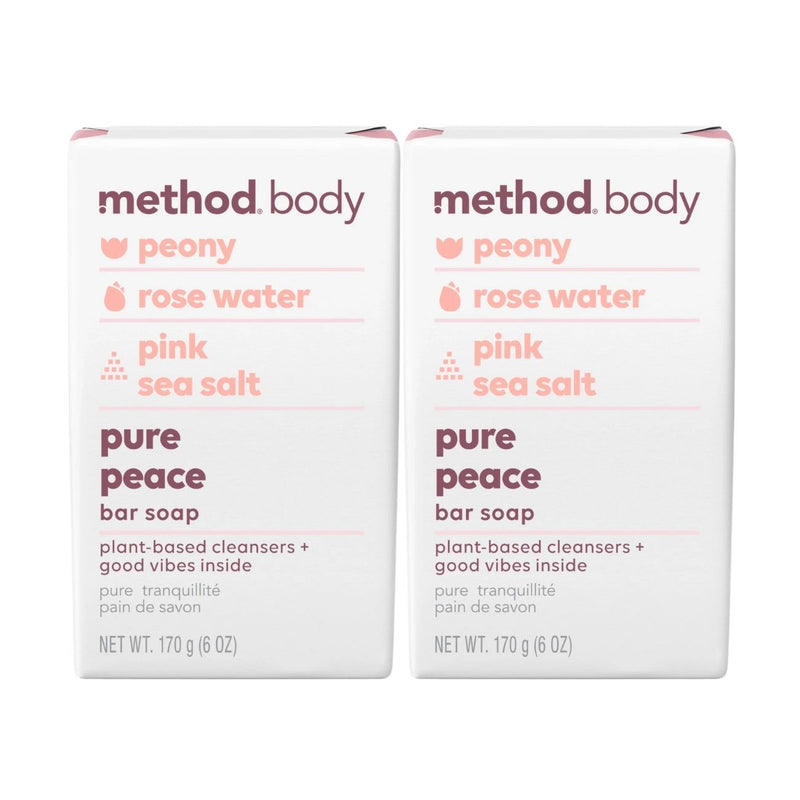 Method Body Pure Peace Bar Soap, 6 Oz