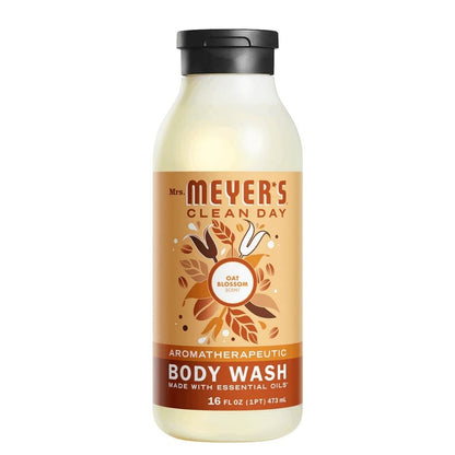 Mrs. Meyer's Clean Day Body Wash, Oat Blossom, 16 Oz -