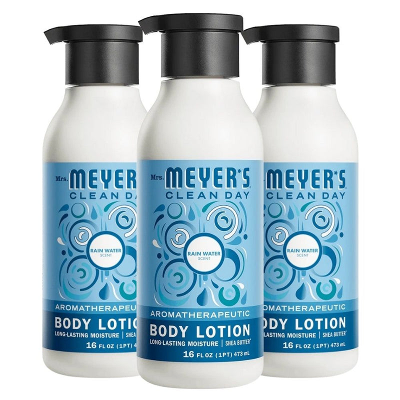 Mrs. Meyer's Clean Day Body Lotion, Rain Water, 16 Oz